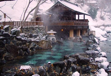 Art In Japan: Onsen in Winter