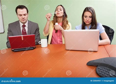 Business Team Member Goofing Off Stock Image - Image of group, context: 23064951