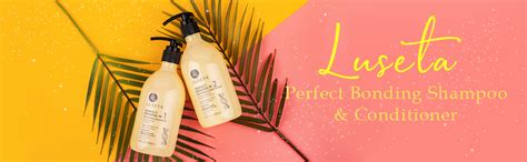 Amazon.com : Luseta Perfect Bonding Restoring Shampoo & Conditioner Set ...