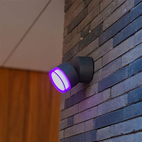 Applique d’extérieur LED Dropsi, RGBW, intelligent | Luminaire.fr