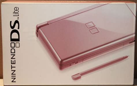 Nintendo DS Lite Metallic Rose Pink New In Box Sealed Handheld NDS | Ds lite, Nintendo ds ...