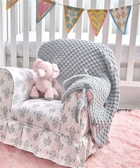 Elephant Baby Blanket Free Crochet Pattern ⋆ Crochet Kingdom