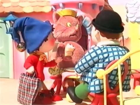 Noddy with Miss Pink Cat and Mr Sparks | Pink cat, Mario characters, Bowser