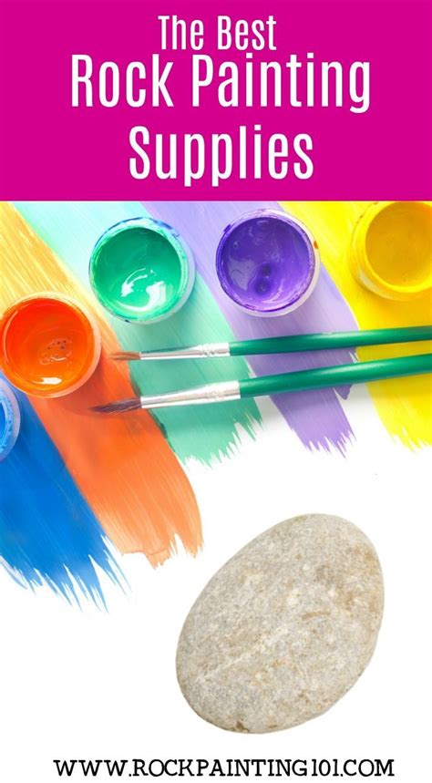 5 best rock painting supplies you need to get started | Rock painting ...