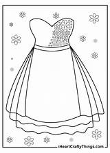 Printable Dress Coloring Pages Updated 2021 sketch template