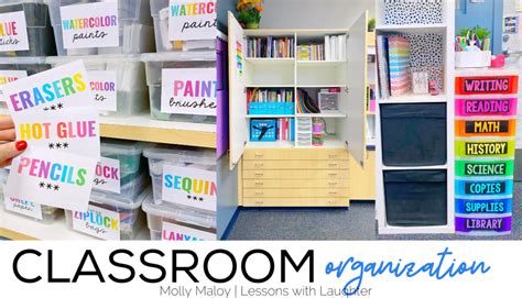 Classroom Organization Ideas and Inspiration - Molly Maloy