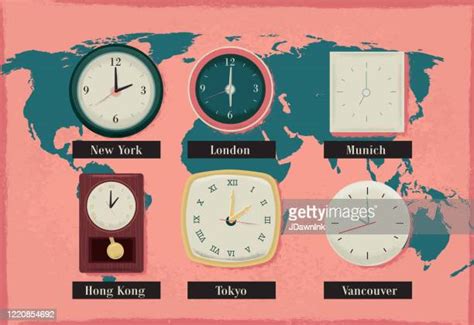 Time Zone Map - Fotografias e Filmes do Acervo - Getty Images