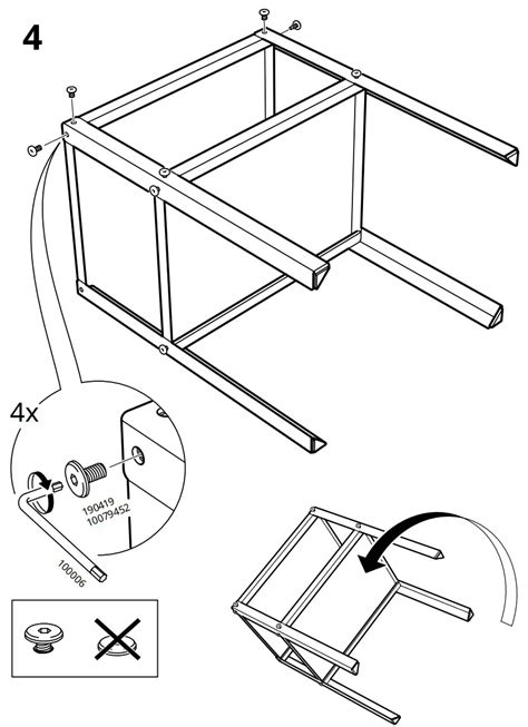 IKEA KNARREVIK Bedside Table Instruction Manual