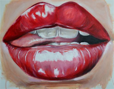 Image result for maria folger | Lips painting, Lip art, Mouth painting