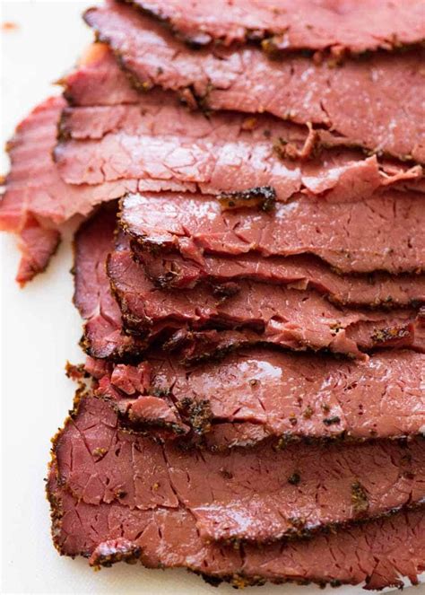 Easy Homemade Pastrami (No Smoker) | RecipeTin Eats