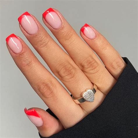Pink And Red French Manicure | ubicaciondepersonas.cdmx.gob.mx