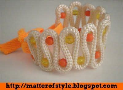 A Matter Of Style: Eye on Fashion: MY DIY | Diy gift, Spool knitting, Knit jewelry