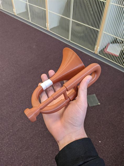 Crappy 3D printed piccolo trombone : Trombone