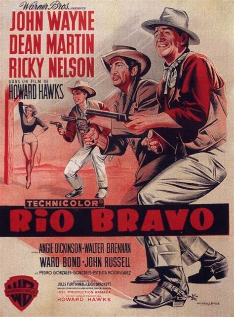 Rio Bravo 11x17 Movie Poster (1959) | Bravo movie, John wayne movies, Movie posters vintage