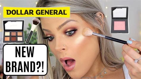 Full face of NEW DOLLAR GENERAL makeup | NEW BRAND?! - YouTube