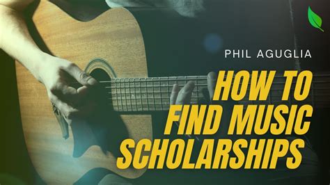 Music Scholarships (And How to Find Them) - YouTube