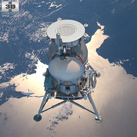 LK Soviet Lunar Craft 3D model - Spacecraft on Hum3D