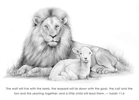 Lion and Lamb by gregchapin on DeviantArt