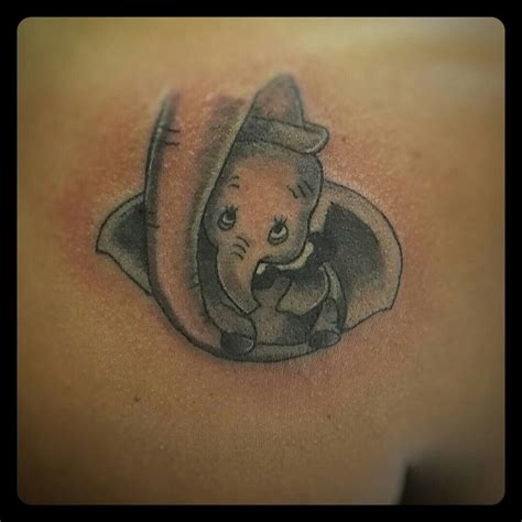 Walt Disney Dumbo tattoo | Cute elephant tattoo, Animal tattoos, Dumbo tattoo