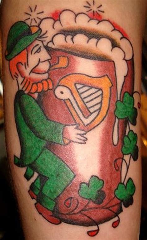 24 Scary Leprechaun Tattoos That'll Freak You Out