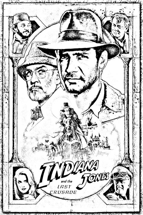 Film indiana jones derniere croisade - Coloriages Films célèbres ...