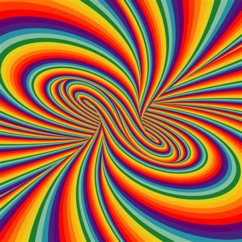 Fotoğraf: By Davidope - Op Art. #gif #animation #colourful #rainbow ...