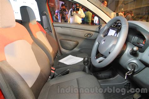 Renault Kwid seats front launched India