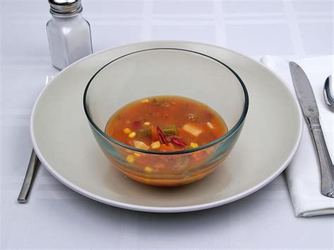 Calories in 1 cup(s) of Garden Vegetable Soup.