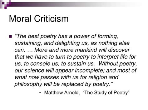 PPT - Moral & Philosophical Criticism PowerPoint Presentation - ID:244988