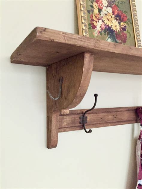 Rustic Wooden Shelves For Farmhouse style Decor | Hegregg