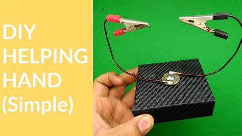 DIY Helping hand for soldering and elec.(SIMPLE & CHEAP) - YouTube