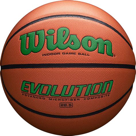 WILSON Evolution Indoor Game Basketball, Green, Size 6-28.5", Basketballs - Amazon Canada