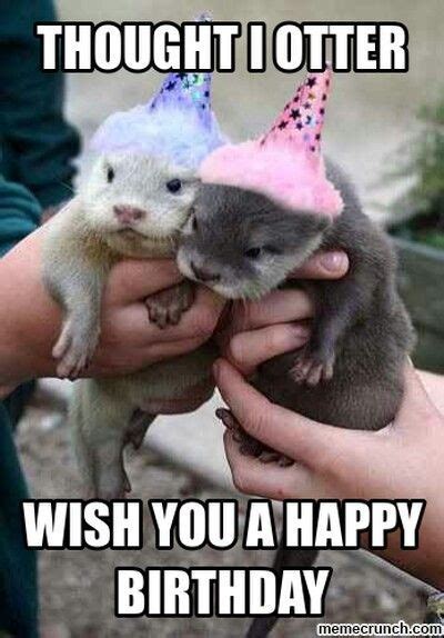 Thought I Otter Wish You A Happy Birthday Pictures, Photos, and Images ...