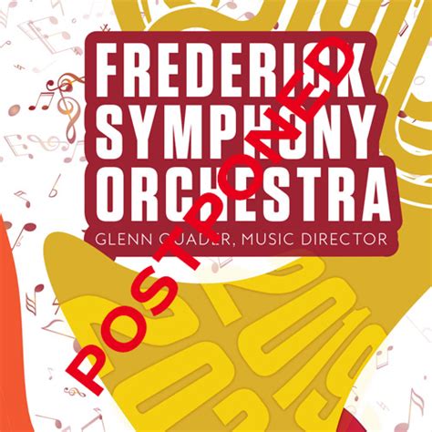 UPCOMING CONCERTS - Frederick Symphony Orchestra