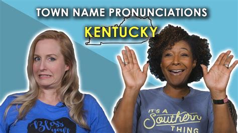 We Tried to Pronounce these Kentucky Town Names - YouTube