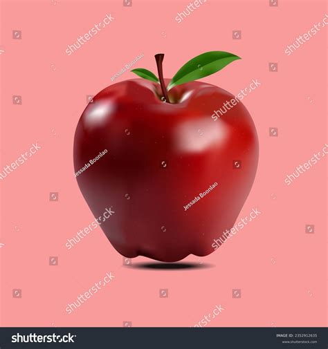 612 Single Red Apple Clip Art Images, Stock Photos & Vectors | Shutterstock