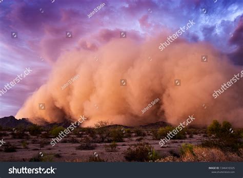 Haboob Dust Storm Desert Stock Photo 1346410325 | Shutterstock