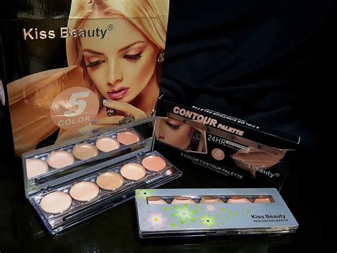 CONCEALER CONTOUR PALETTE kiss beauty - NAKED ONLINE