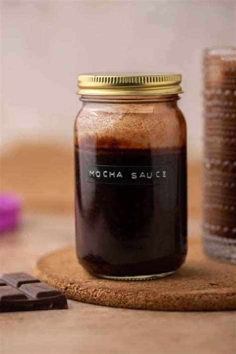 Starbucks mocha sauce - Chocolate syrup for coffee - Lifestyle of a Foodie