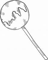 Normal Lollipop Coloring Page  Free Printable Pages For Kids sketch template