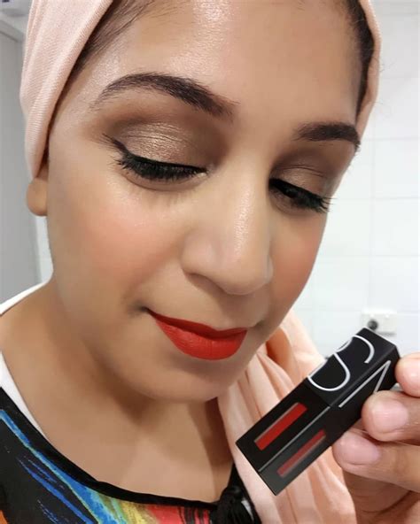 Nars Powermatte lip pigment. Liquid lipstick. Cruelty free. Makeup. Beauty. Hijab. Swatch. Lip ...