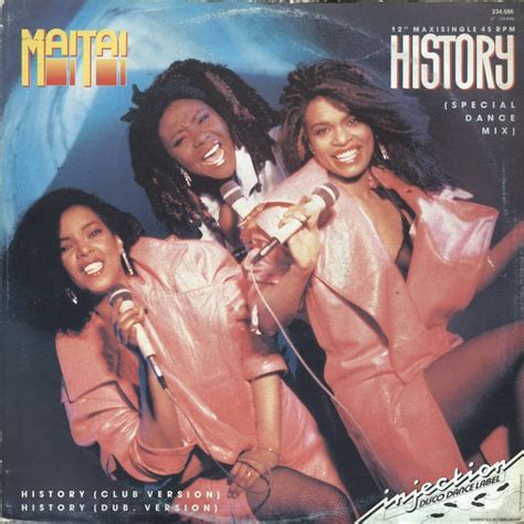 Mai Tai - History (Special Dance Mix) | Releases | Discogs