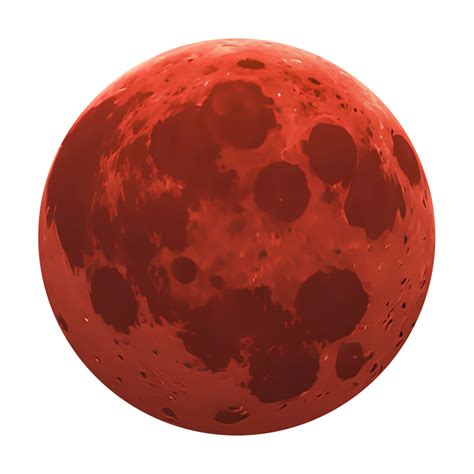 luna roja llena 21357755 PNG