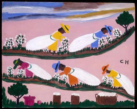 Cotton Pickin', 1948 - Clementine Hunter - WikiArt.org