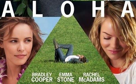 Aloha (2015) Movie Poster - Ft. Bradley Cooper, Emma Stone & Rachel ...