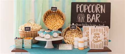 Free Printable Popcorn Bar Labels - Free Printable