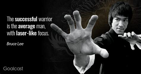 [Image] The successful warrior is the average man, with laser-like ...