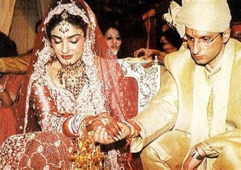 Raveena Tandon | Bollywood bridal, Celebrity weddings, Bollywood wedding