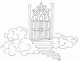 Gates Of Heaven Coloring Pages sketch template