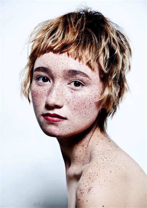freckles | ヘアセラム, 短い金髪, 髪型 前髪